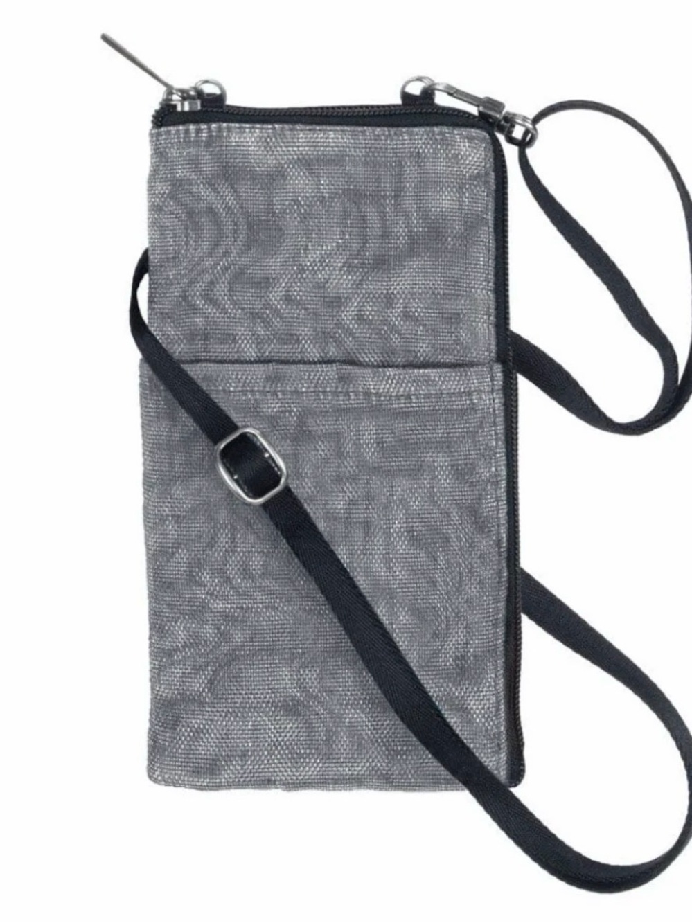HHP LIFT Shimmery Black Crossbody Phone Pouch Travel Concerts